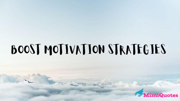 boost motivation